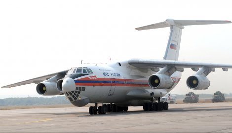 Ruski avion donosi pomoć