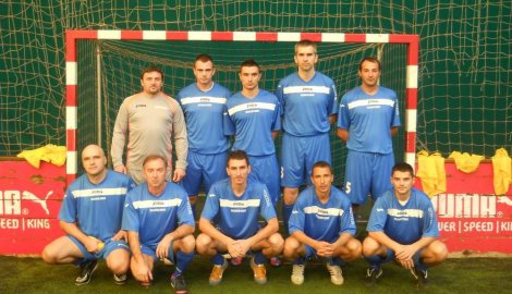 Ekipa Polimarka, finalisti ovogodišnje Poslovne lige u malom fudbalu