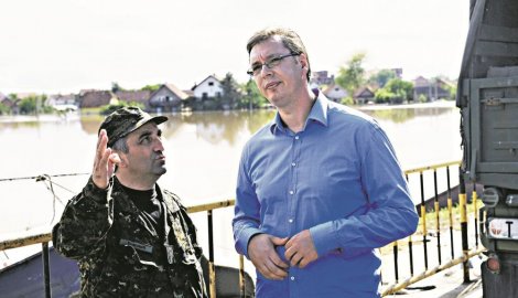 Aleksandar Vučić će obići i poplavljena područja