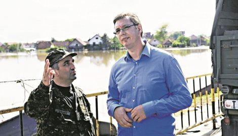 Aleksandar Vučić će obići i poplavljena područja