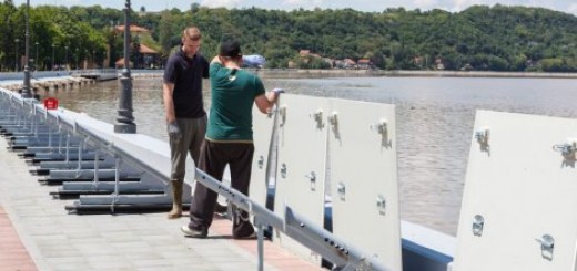 Postavljanje panela u Golupcu