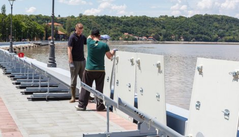 Postavljanje panela u Golupcu