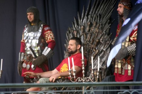 Gvozdeni presto na Kalemegdanu