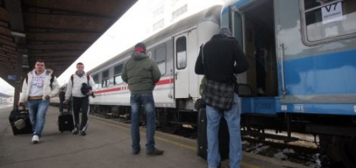 Blokiran kolosek na Glavnoj železničkoj stanici