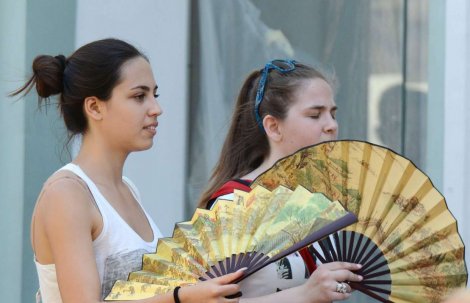 Danas u Srbiji veoma toplo