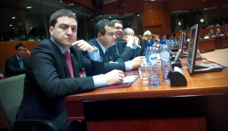 Srpska delegacija u Briselu na otvaranju pregovora