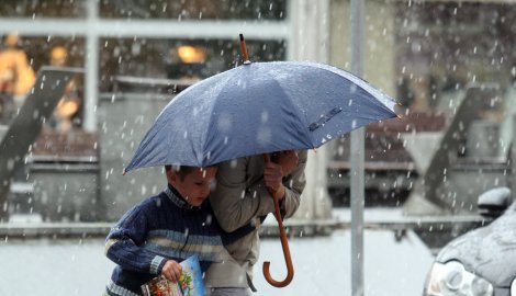 Mogući grad i olujni vetar