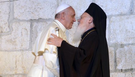 Papa Franja i carigradski patrijarh Vratolomej