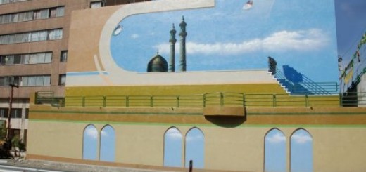 Mehdi Gadijanlu je dosad oslikao preko stotinu zidova