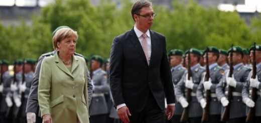 Aleksandar Vučić i Angela Merkel
