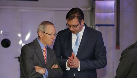 Majkl Kirbi i Aleksandar Vučić
