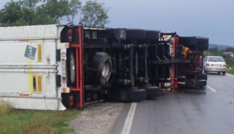 Prevrnut Šleper u Šopiću