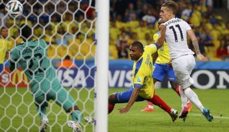Francuska remijem poslala Ekvador kući, protiv Nigerije u osmini finala Foto