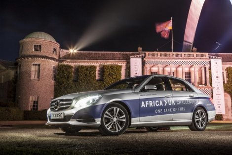 Mercedes E klasa od Afrike do Engleske na jednom rezervoaru Video