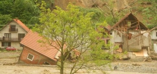 Klizište odnelo domove: Krupanj