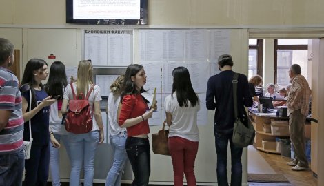 Gužva na Biološkom fakultetu