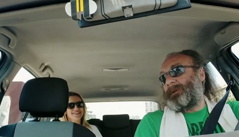 Nebojša Ljubišić kao taksista