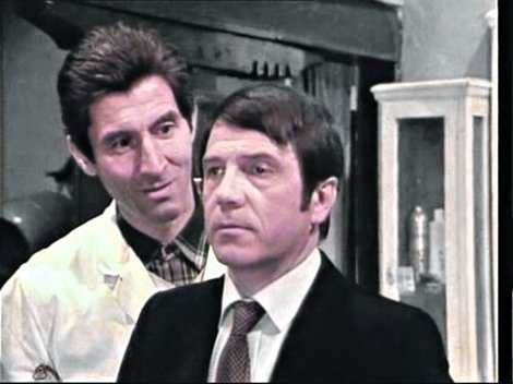 Samardžić sa Borom Todorovićem u seriji "Vruć vetar"